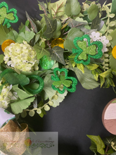 Load image into Gallery viewer, St. Patty&#39;s day wreath
