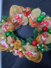 Load image into Gallery viewer, Garland Christmas Wreath
