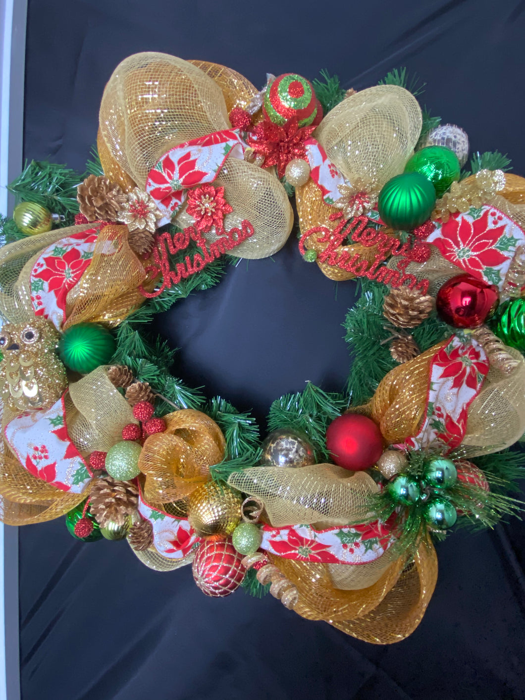 Garland Christmas Wreath