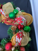 Load image into Gallery viewer, Garland Christmas Wreath
