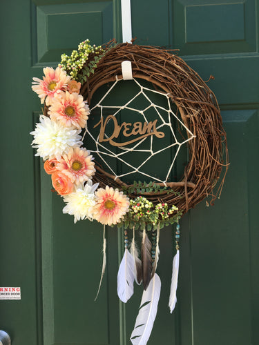 The Dream Catcher Wreath