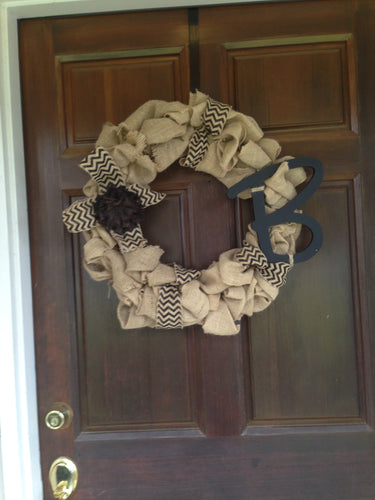 Classic Burlap Wreath