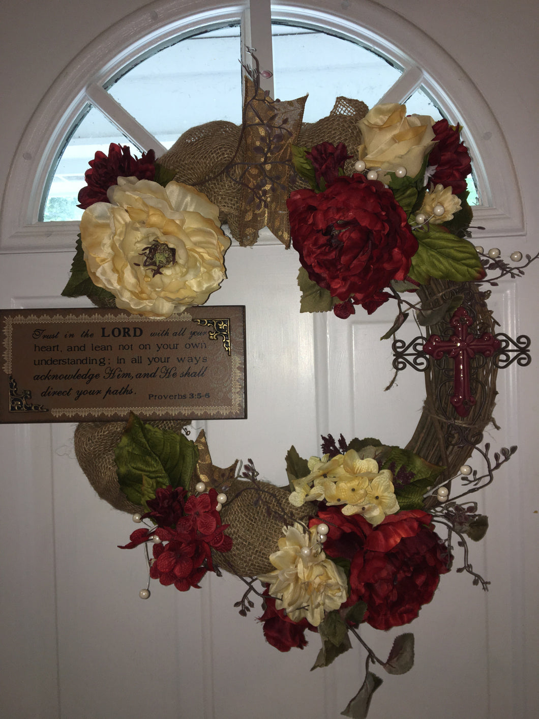 Inspirational wreath